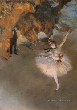  Danseuse Tableaux - LEtoile 1878 Impressionnisme danseuse de ballet Edgar Degas